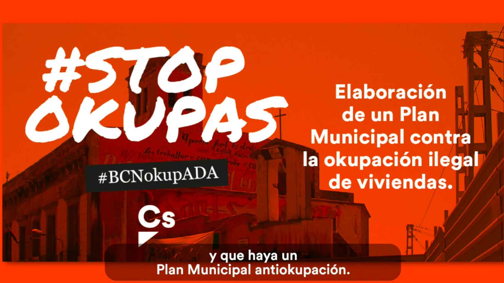 Campaña de Ciutadans antiokupas / CIUTADANS