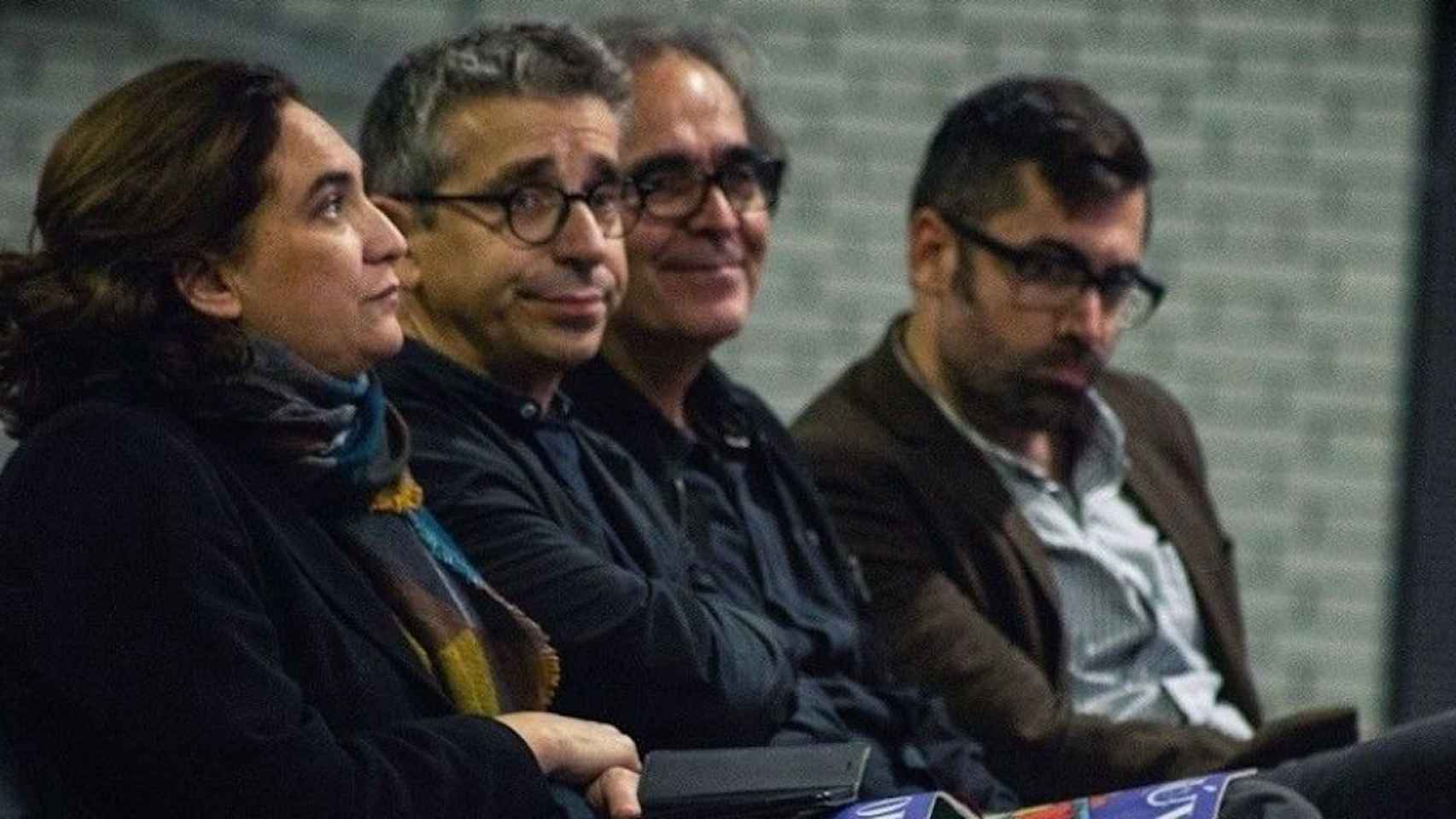 Jordi Martí, al lado de Ada Colau / AYUNTAMIENTO DE BARCELONA - ARCHIVO
