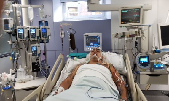 Leonardo Higa, en coma tras la brutal paliza que lo dejó tetrapléjico / CEDIDA