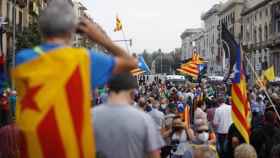 Protesta independentista contra el Rey Felipe VI / EUROPA PRESS