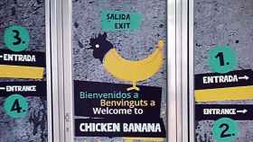 Salida del escape room Chicken Banana de Barcelona / MAPS