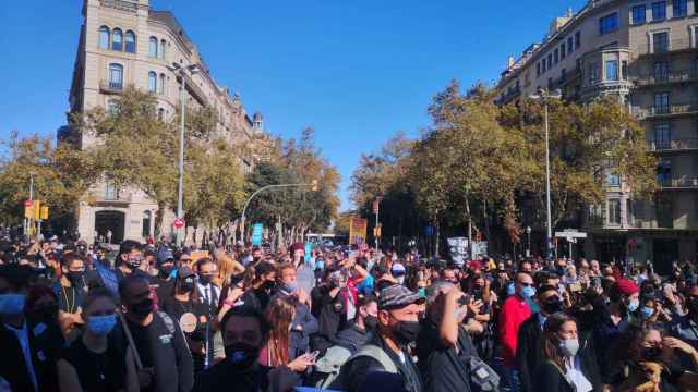 Manifestación este viernes en la Gran Vía con paseo de Gràcia por el cierre de bares / G.A