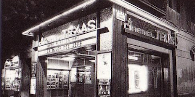 El cine Texas, en 1987 / ARCHIVO