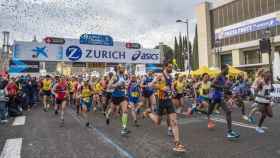 Salida de la Marató de Barcelona en una imagen de archivo / ZURICH MARATÓ BARCELONA