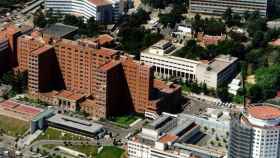 Vista aérea del hospital Vall d'Hebron de Barcelona / ARCHIVO