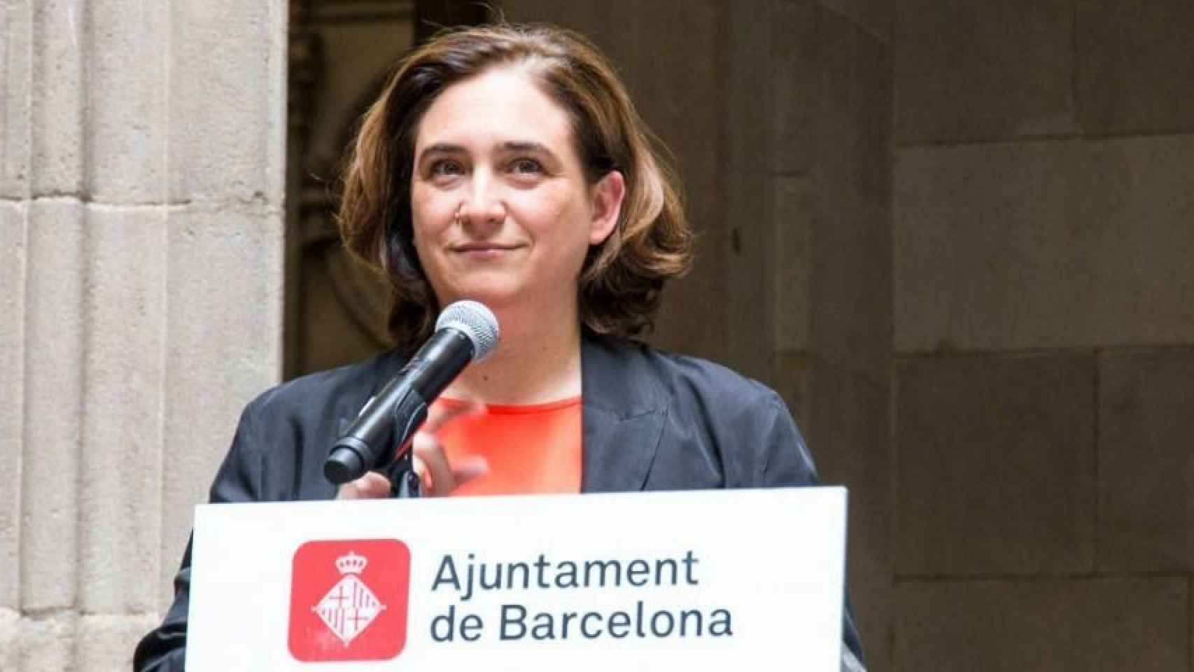 La alcaldesa de Barcelona, Ada Colau, en un acto oficial / AYUNTAMIENTO DE BCN