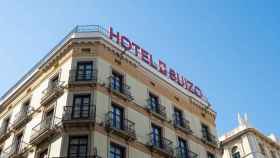 El Hotel Suizo situado en la Plaça de l'Àngel  / PABLO MIRANZO
