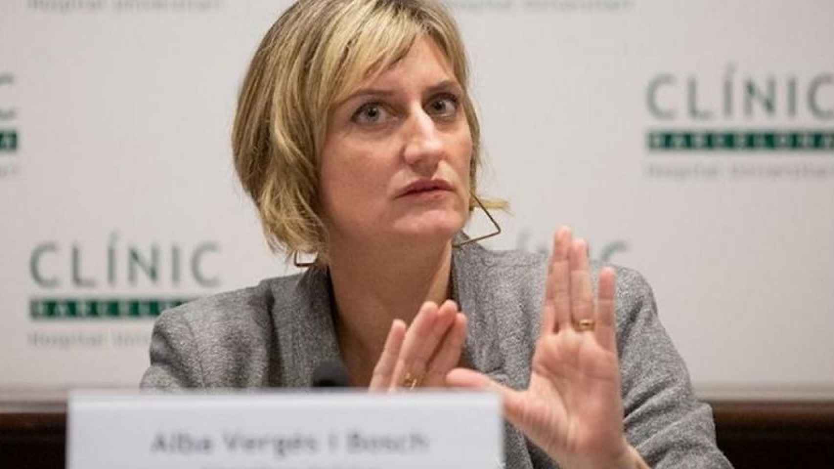 La consellera de Salut del Govern, Alba Vergés, en una imagen de archivo / EUROPA PRESS