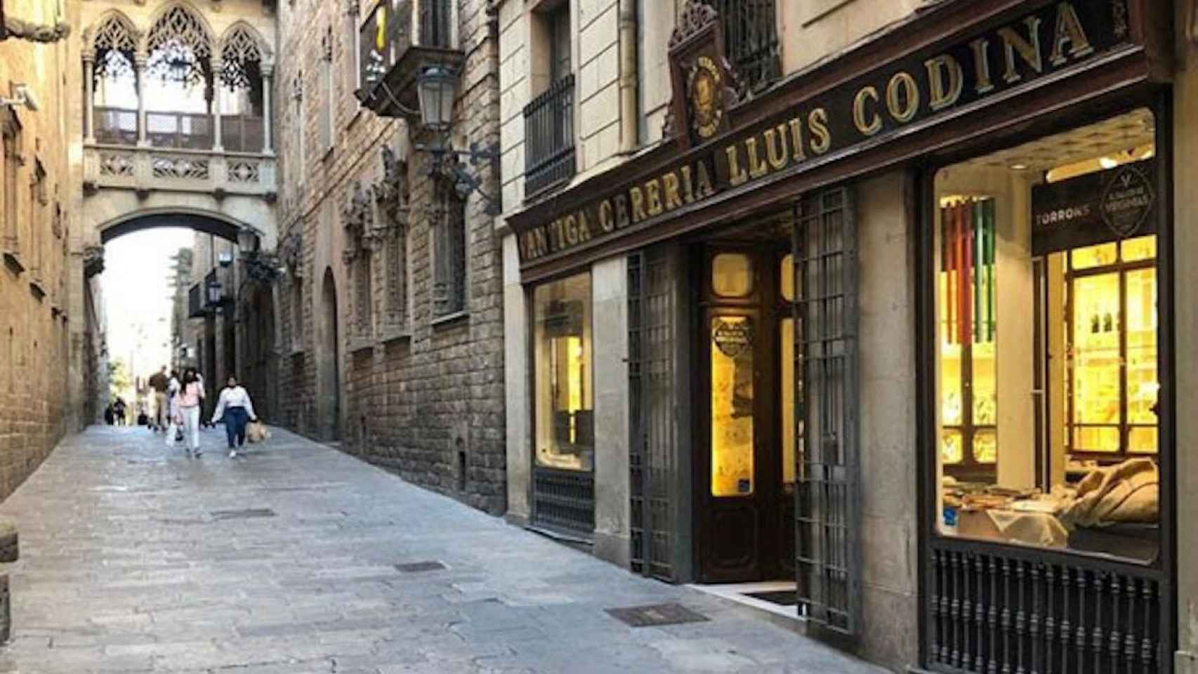 Antiga Cereria Lluís Codina, local emblemático de Barcelona que acogerá la nueva tienda de turrones Virginias / CEDIDA