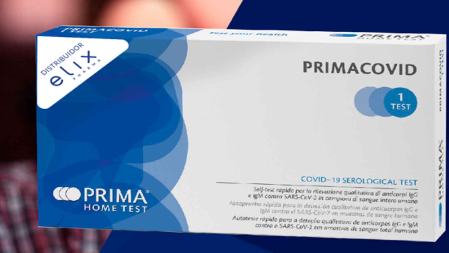 El PrimaCovid Test, ya a la venta en las farmacias / ELIX PHARMA