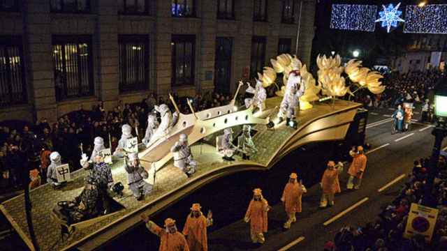 La cabalgata de Reyes en Barcelona en una edición pasada / EFE