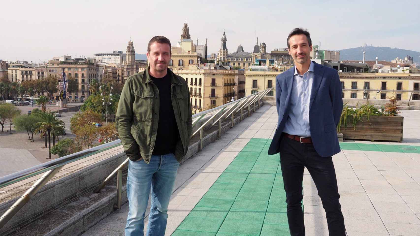 Miquel Martí, CEO de Barcelona Tech City, e Iker Ganuza, director de la categoría de Alimentación de PepsiCo en el Suroeste de Europa