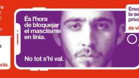 Cartel de la campaña de la Diputación de Barcelona contra la violencia machista digital / DIBA