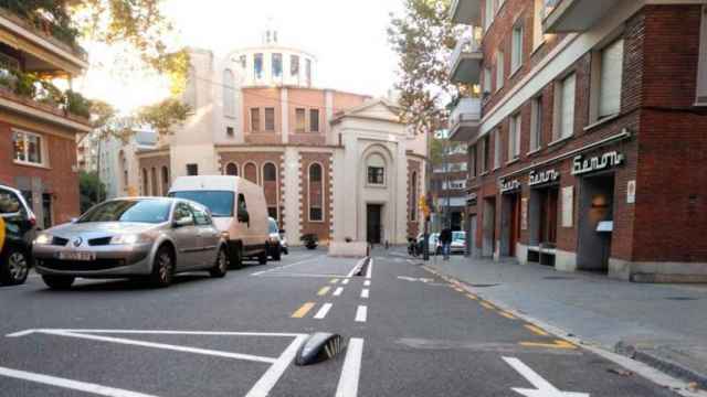 La calle Ganduxer de Barcelona, donde Los Mossos desalojaron una 'okupación' flagrante / AYUNTAMIENTO BARCELONA