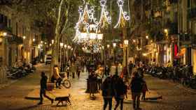 Encendida de luces de Navidad en Barcelona / EFE - Enric Fontcuberta