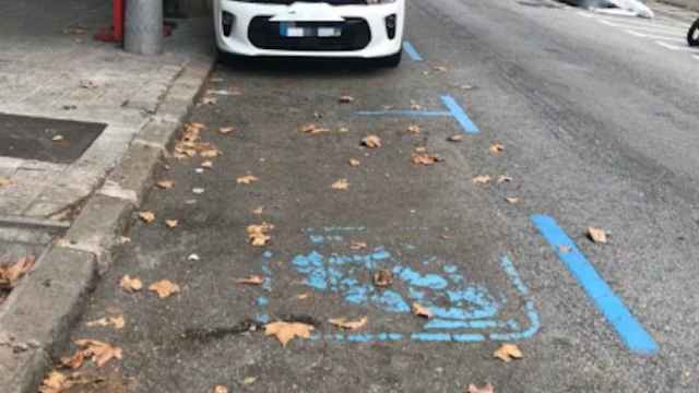 Zonas de aparcamiento del Área Azul en Barcelona / MA