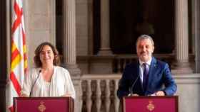 Ada Colau y Jaume Collboni, alcaldesa y primer teniente de alcaldía del Ayuntamiento / AGENCIAS