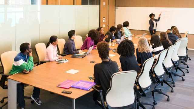 Aula de formación de una empresa