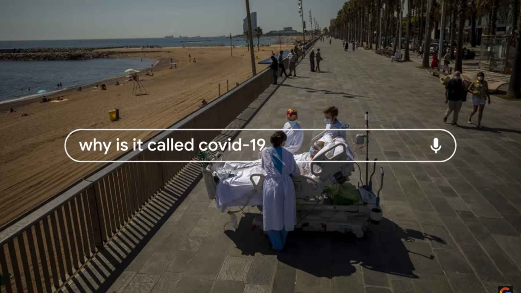Imágenes de Barcelona en el vídeo resumen de Google de 2020