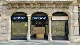 Exterior de la tienda Señor, comercio ubicado en el número 26 de Paseo de Gràcia / M.A.