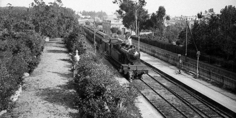 Estación de Sant Feliu a principios del siglo XX / SALVEM L'ESTACIÓ DE TREN DE SANT FELIU