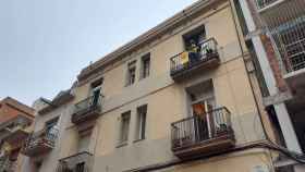 Edificio okupado en la calle Gayarre, 52 de Barcelona / @HabitatgeSants