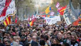 Manifestación contra Vox y el racismo en Barcelona / EUROPA PRESS
