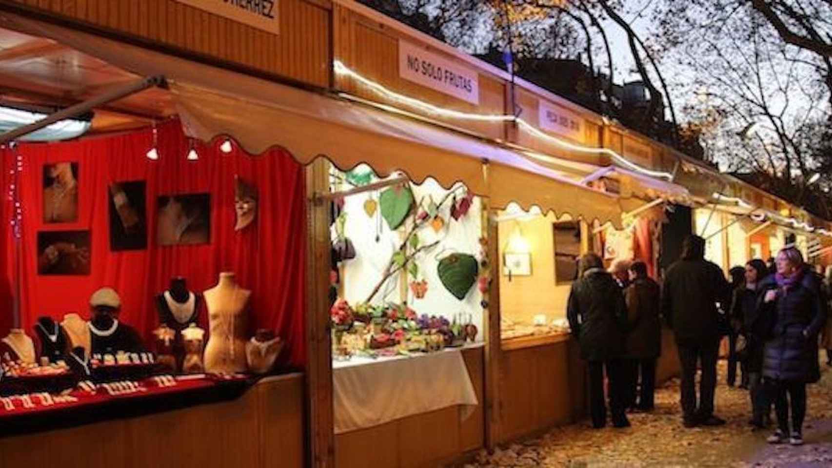 Feria de Reyes en la Gran Via de Barcelona / GUÍA BARCELONA