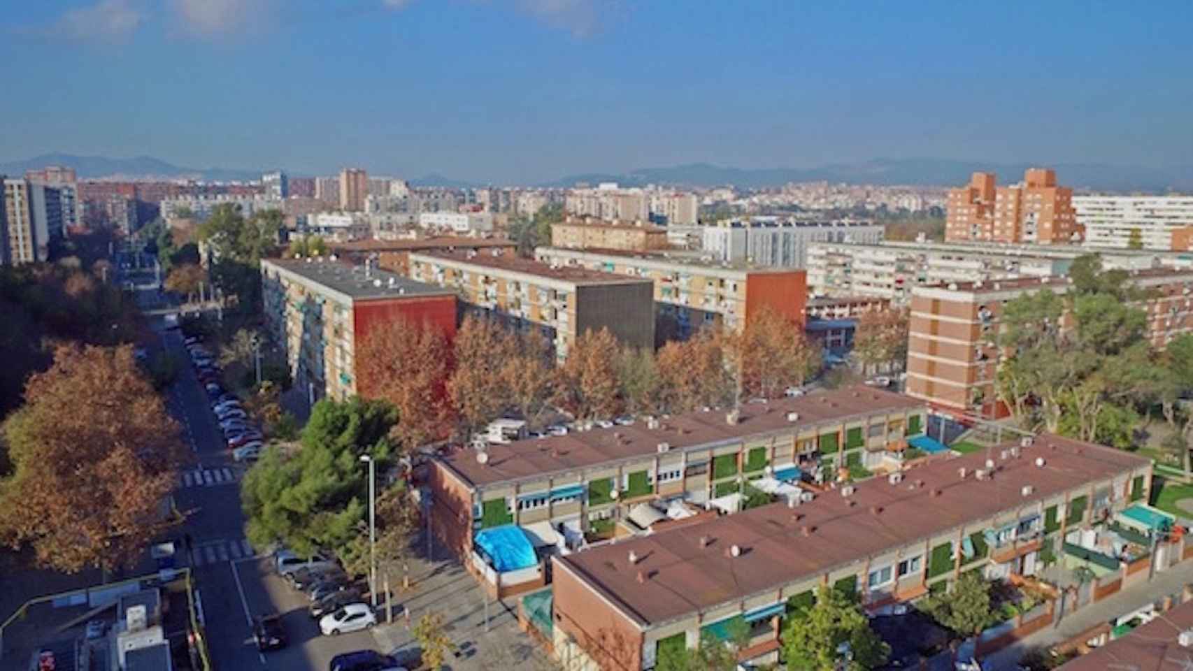 Imagen panorámica del barrio de El Besòs de Barcelona / AYUNTAMIENTO DE BARCELONA