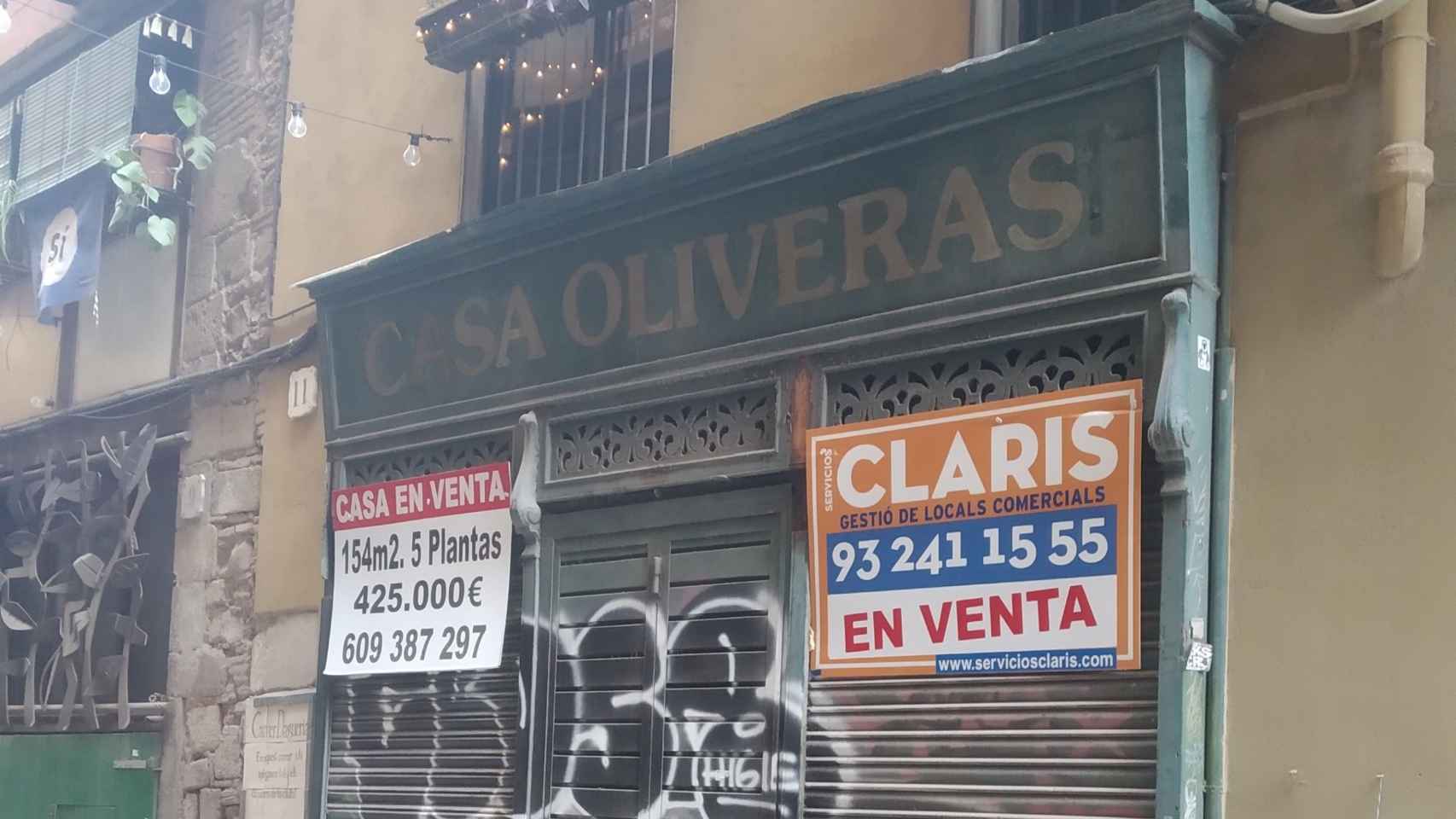 La tienda Casa Oliveras del Gòtic, en venta / METRÓPOLI ABIERTA - JORDI SUBIRANA