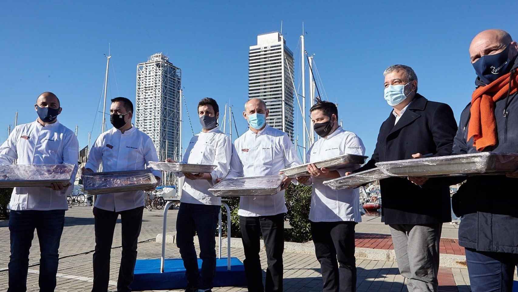 Chefs preparan 1.000 raciones de fricandó necesitados / EUROPA PRESS