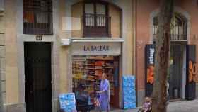 Una de las 25 tiendas que La Balear tenía en Barcelona / GOOGLE MAPS