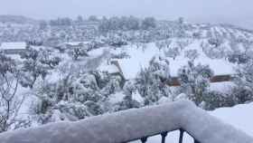 El municipio de Horta de Sant Joan (Tarragona) tras las nevadas del temporal 'Filomena' / EUROPA PRESS