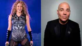 La artista colombiana Shakira y Merck Mercuriadis, fundador de la compañía Hipgnosis / ARCHIVO
