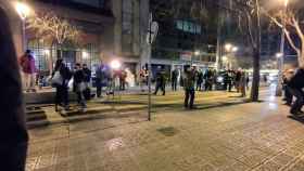 Concentración en Barcelona por la muerte de un tercer sintecho en la ciudad / Xarxa d’habitatge de l’Esquerra de l’Eixample