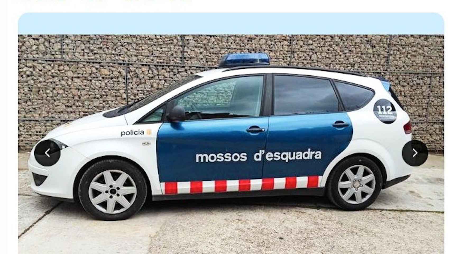 El coche de los Mossos en venta en un portal de Internet / MIL ANUNCIOS