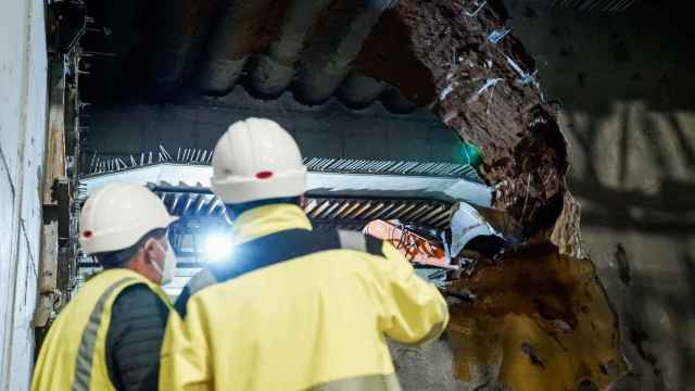 El nuevo túnel viario de Glòries, por fin conectado: las obras encaran la recta final / AYUNTAMIENTO DE BARCELONA