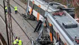 Así quedó el tren de Rodalies tras el accidente mortal de Vacarisses / EFE