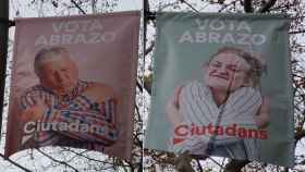 Ciutadans retira la cartelería electoral por la polémica con imágenes no autorizadas / REDES SOCIALES