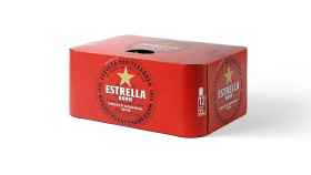 Nuevo embalaje de cartón de Estrella Damm / ESTRELLA DAMM - Archivo