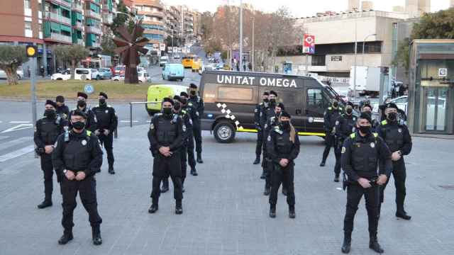 Agentes de la Unidad Omega de Badalona / AYUNTAMIENTO DE BADALONA