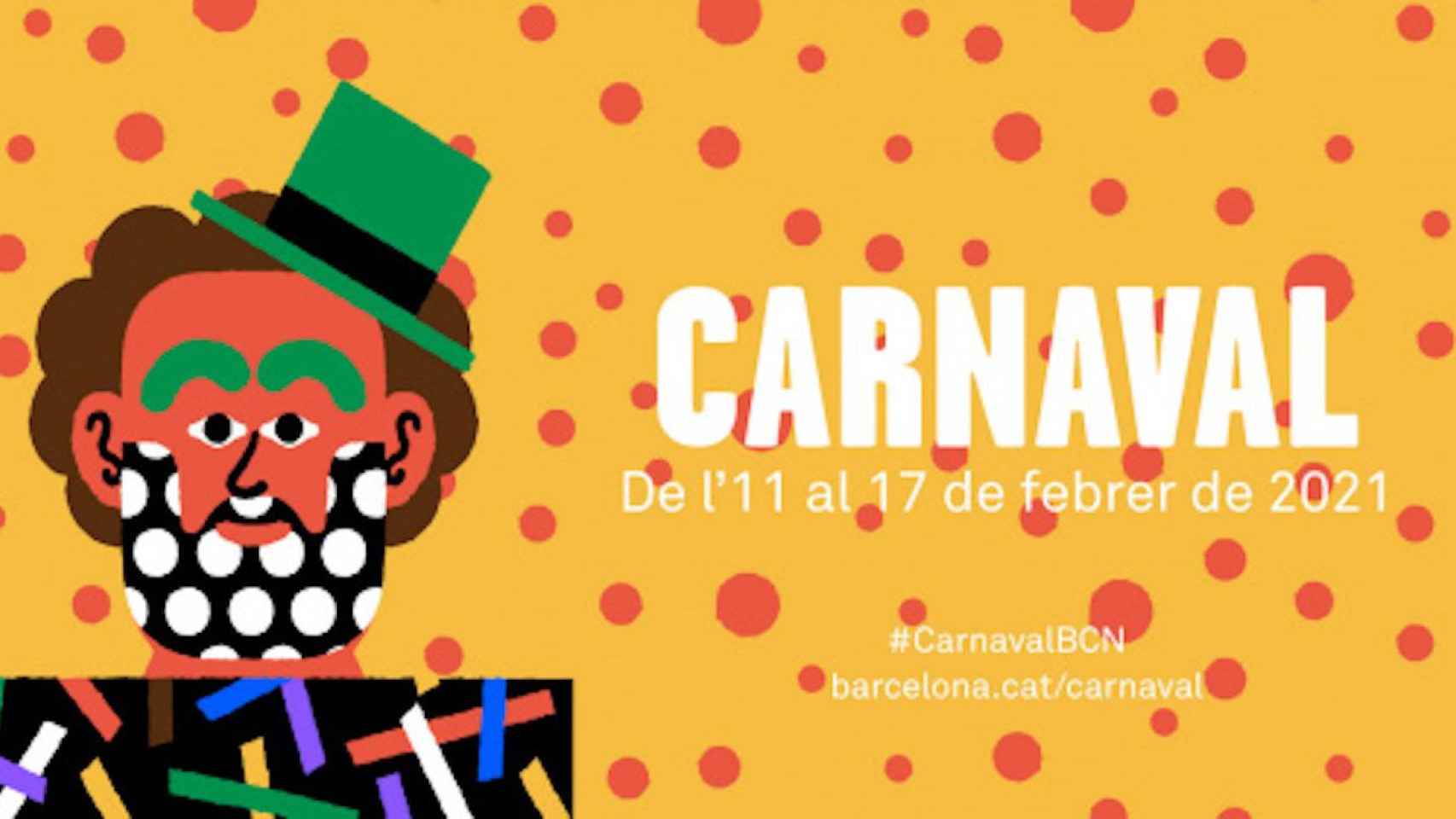 La imagen promocional del Carnaval 2021 en la ciudad / AYUNTAMIENTO DE BARCELONA