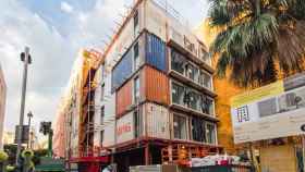 Construcción de un bloque de pisos contenedor en Barcelona / AYUNTAMIENTO DE BARCELONA