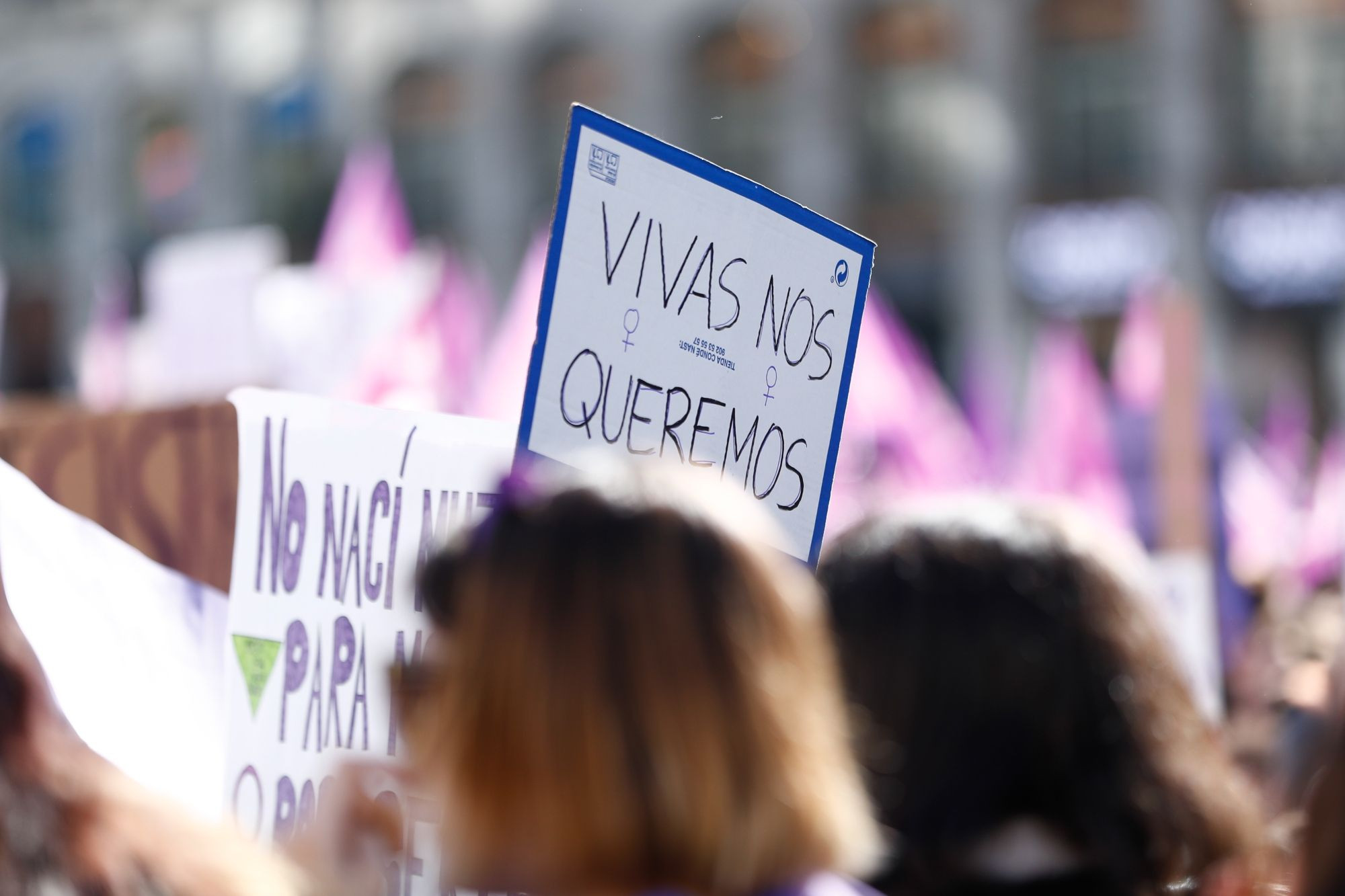Manifestación contra la violencia machista en una imagen de archivo / EUROPA PRESS