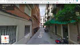 La calle Salvador Mundi donde ha tenido lugar la okupación / GOOGLE MAPS