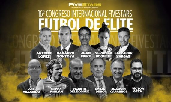 Ponentes del 16º Congreso Internacional de Fútbol de Élite
