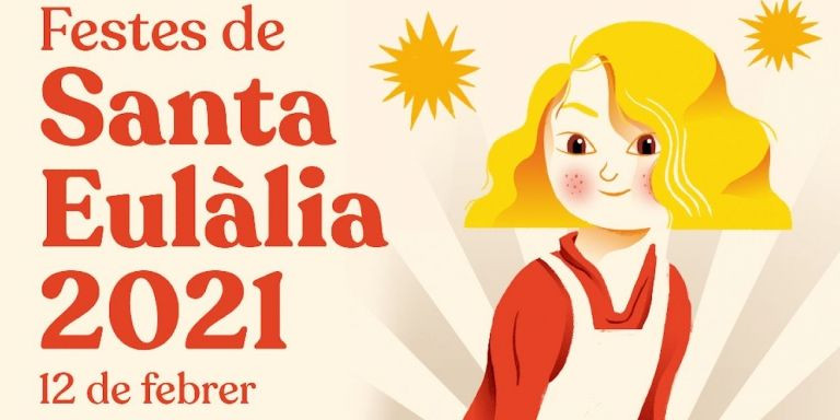 El cartel promocional de las fiestas de Santa Eulàlia 2021 / AYUNTAMIENTO DE BARCELONA