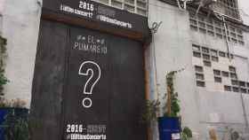 Campaña de sensibilización en la fachada de El Pumarejo durante la pandemia / INSTAGRAM