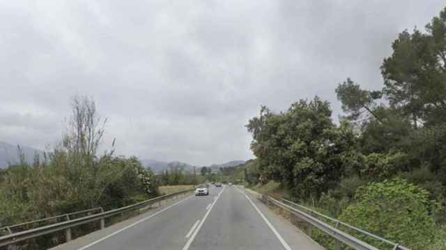 Carretera C-59, en la que se ha producido el atropello que ha dejado una víctima mortal / MAPS