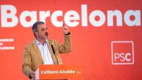 Jaume Collboni, durante la campaña electoral de las municipales / EFE